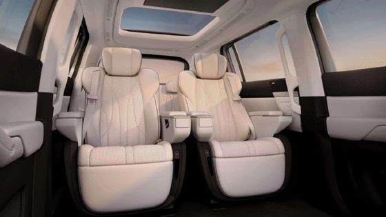Experience the Future with XPeng X9 Super Intelligent Electric Car in Crescent Silver